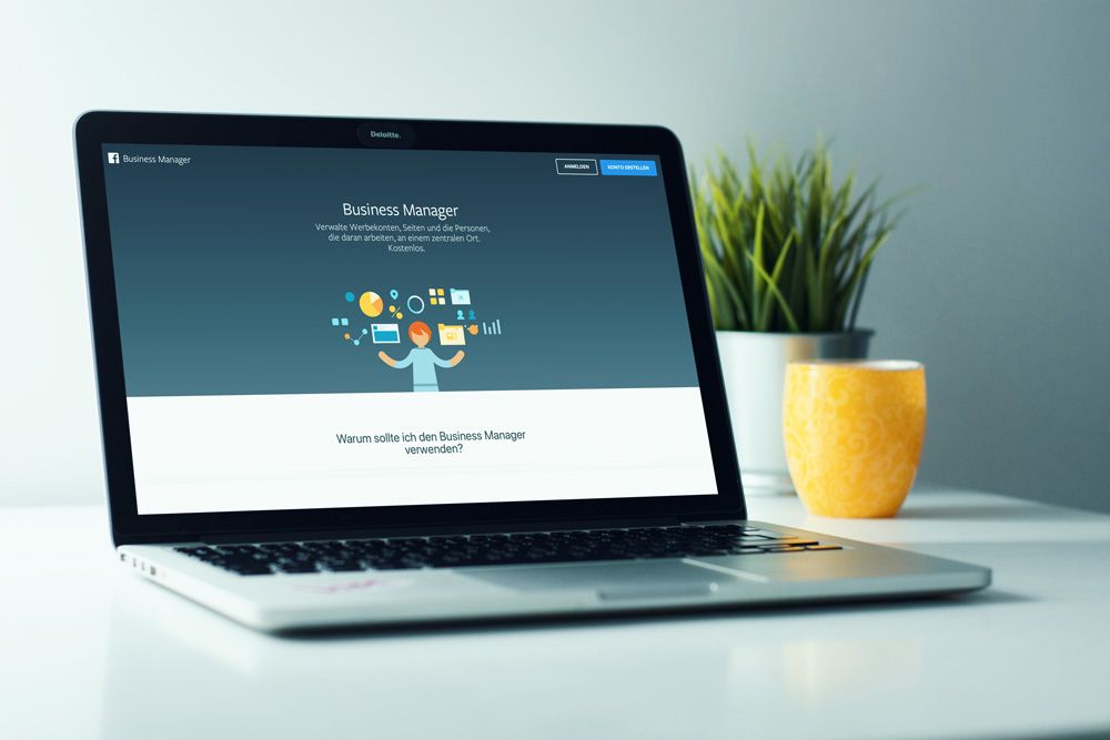 Abbildung der Startseite des Facebook Business Managers