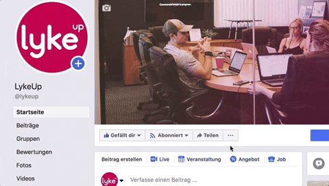 Den Bekanntheitsgrad deiner Facebook Seite durch Eigeninitiative steigern.