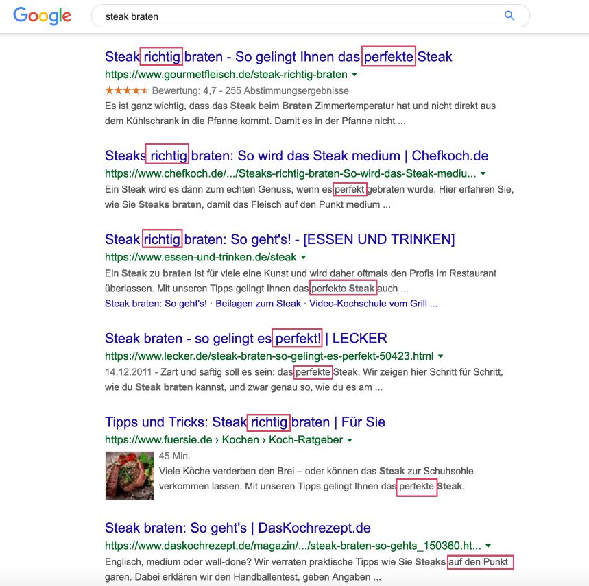 Vorteil in Blogpost integrieren