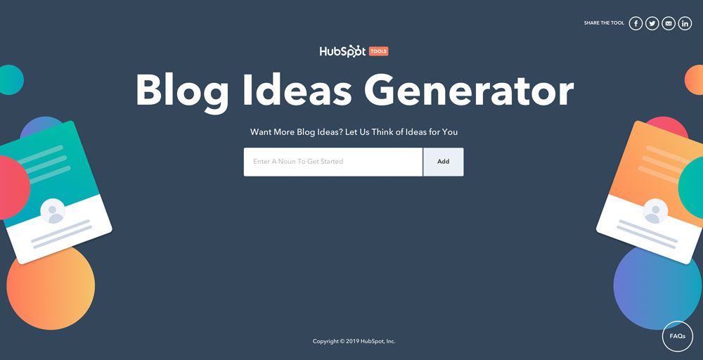Blogthemen Generator