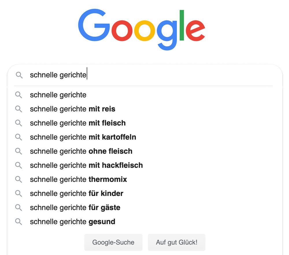 Gesuchte Themen für Blogbeiträge finden