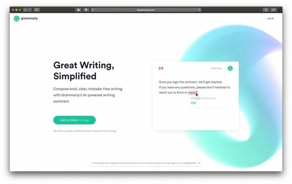Blog auf Englisch mit Grammarly schreiben
