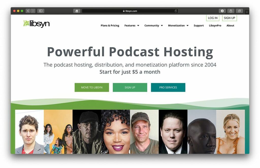 Libsyn Podcast Hosting und Distribution