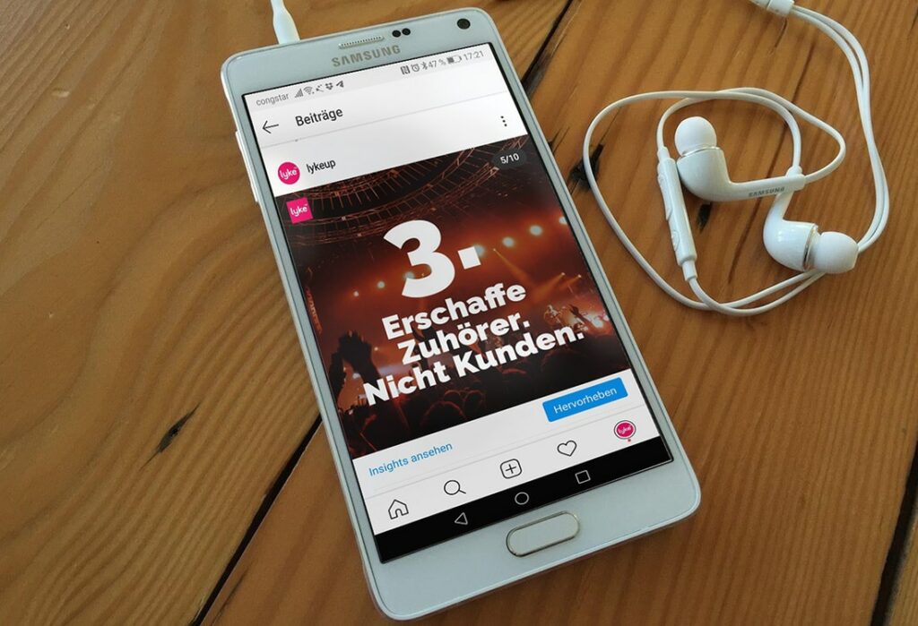 Beispiel für einen Multiple Image Post