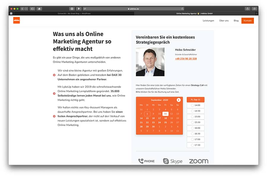 Bookly Pro - eines der besten WordPress Plugins für Terminbuchungen
