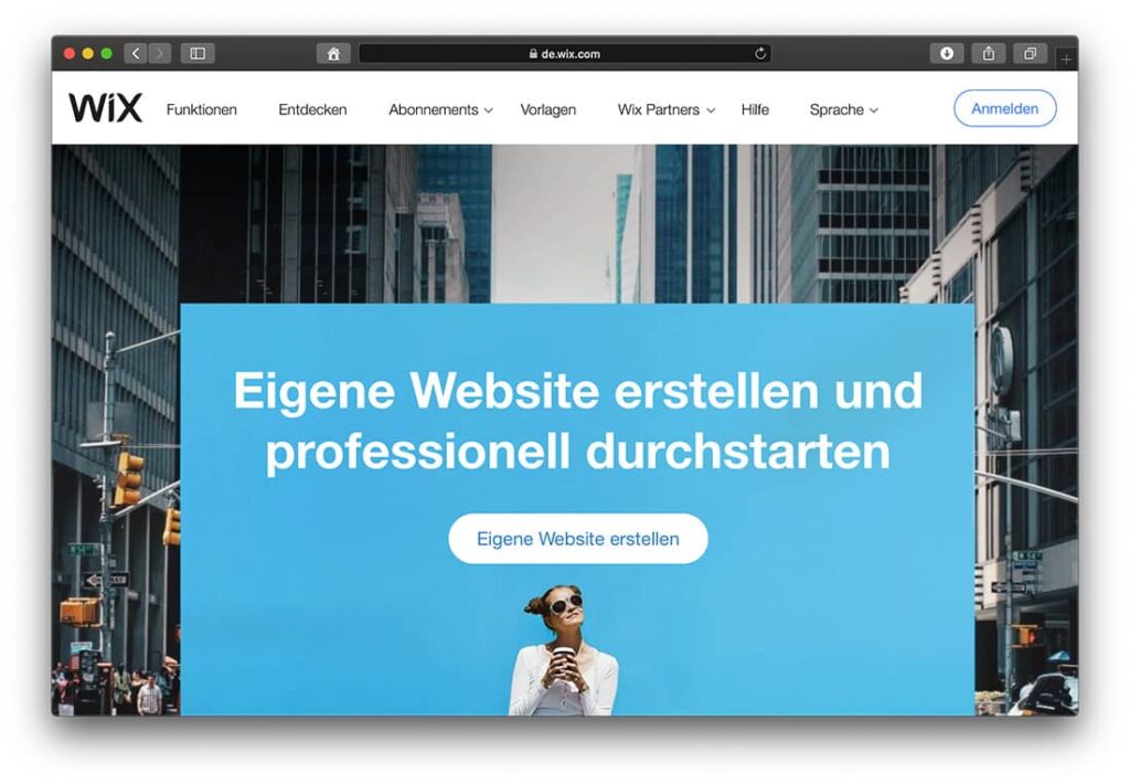 Blog mit Wix erstellen