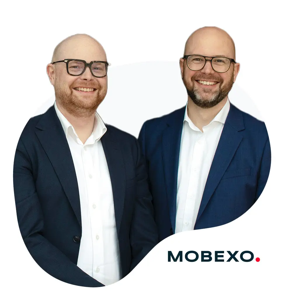 Zwei Kunden einer Agentur für lokale Suchmaschinenoptimierung