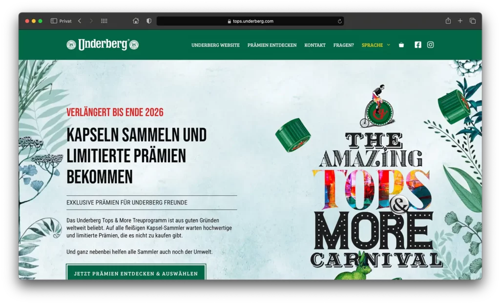 Underberg Website
